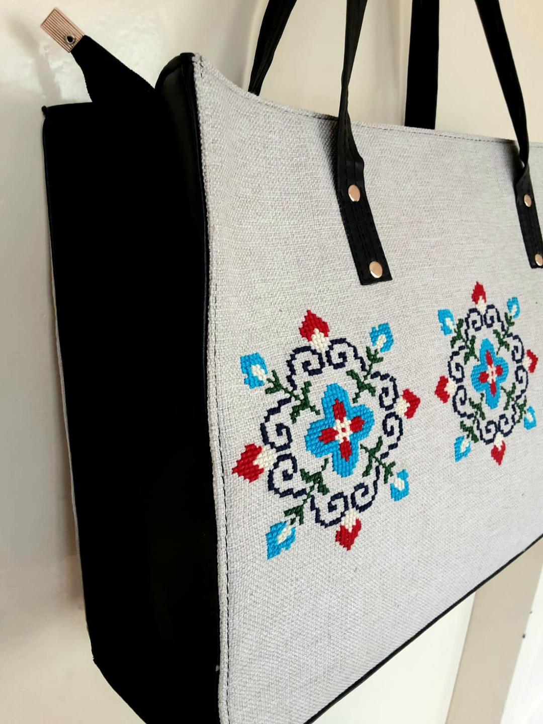 Girl's Cotton Embriodered Shoulder Bag