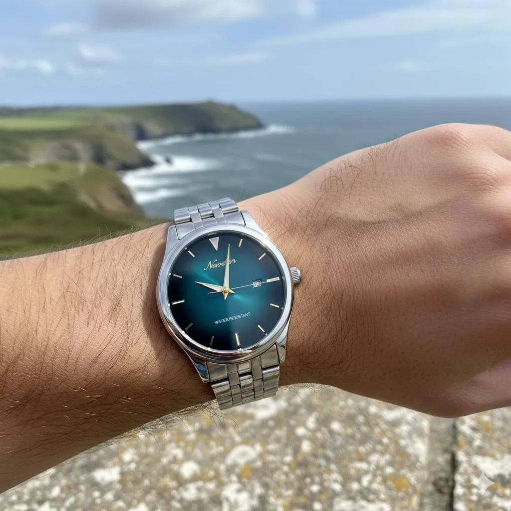 Nuodun MEN'S Classic Stainless Steel Watch