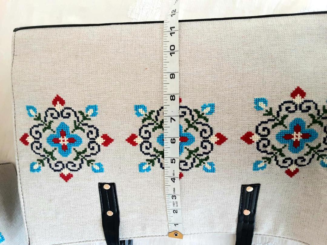 Girl's Cotton  Embriodered Shoulder Bag