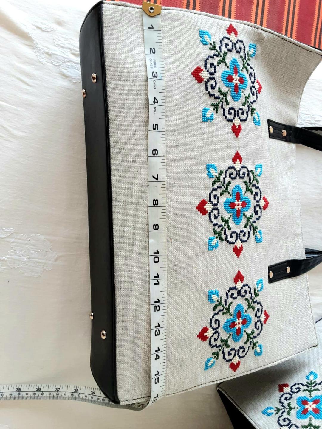 Girl's Cotton  Embriodered Shoulder Bag