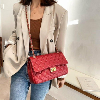 Girls PU Leather Embriodery Shoulder Bag