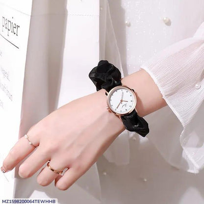 Stylish Women's Quartz Watch-1Pc Water  Resistant Time Piece