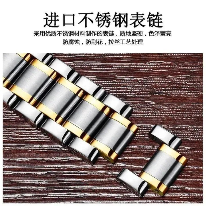 Stainless Steel 2 Tone Imported Unraion Branded Watch