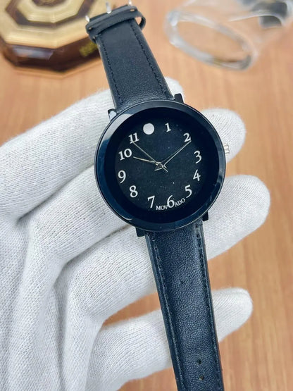 Stylish Men's Analog -1Pc Imported Leather Quality Strap - Perfect for all Ocassion