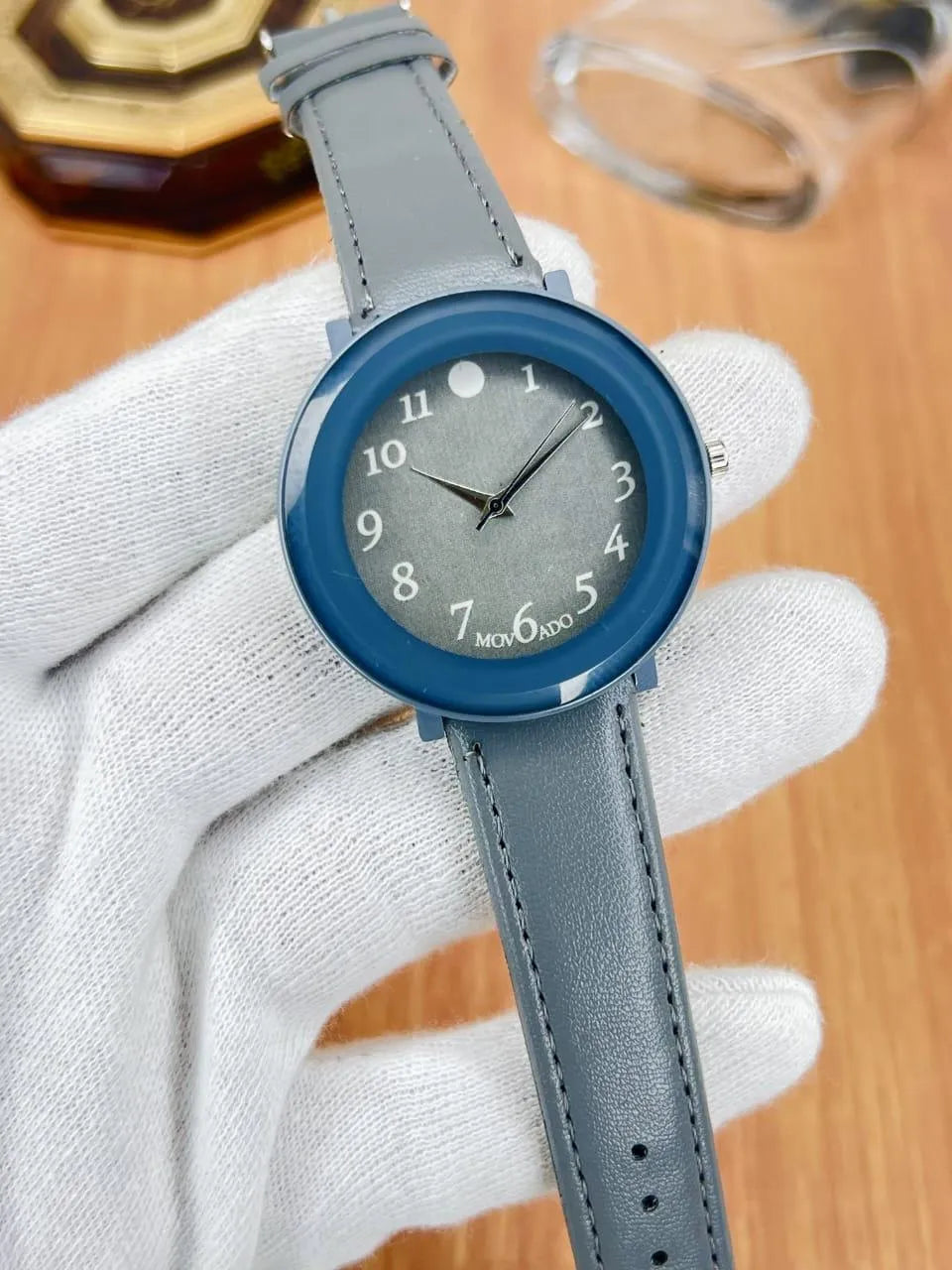 Stylish Men's Analog -1Pc Imported Leather Quality Strap - Perfect for all Ocassion