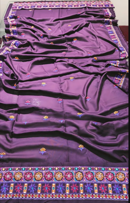 3pcs Women's Unstitched Embriodered Suit