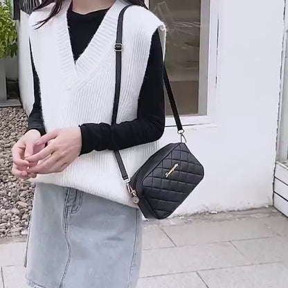 Girls PU Leather Embriodery Shoulder Bag